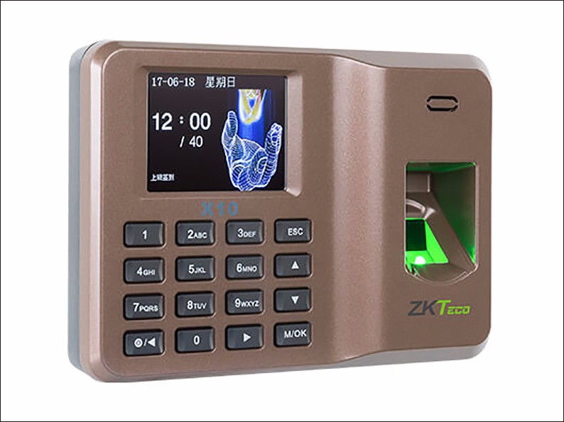 熵基科技指纹识别考勤机X10