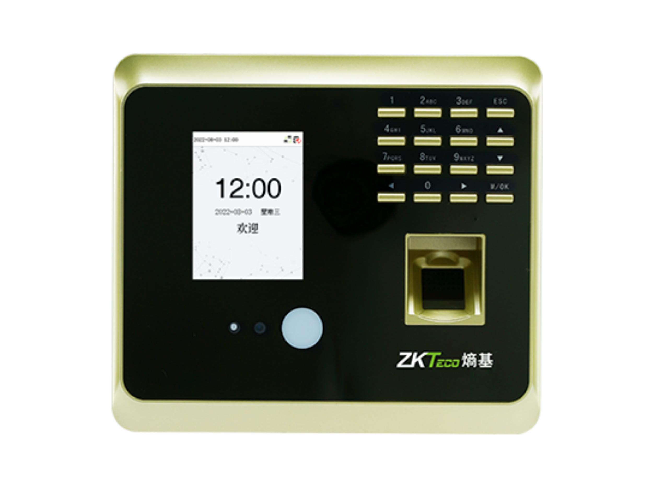 可见光面部指纹考勤终端DF203